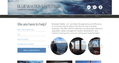 Desktop Screenshot of bluewatersafety.com